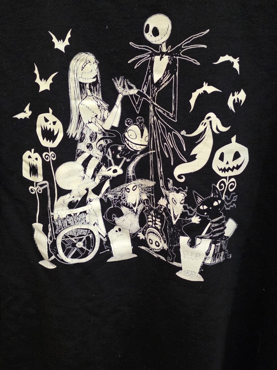 Disney Other - NBC Disney Black Halloween Character Graphic Tee